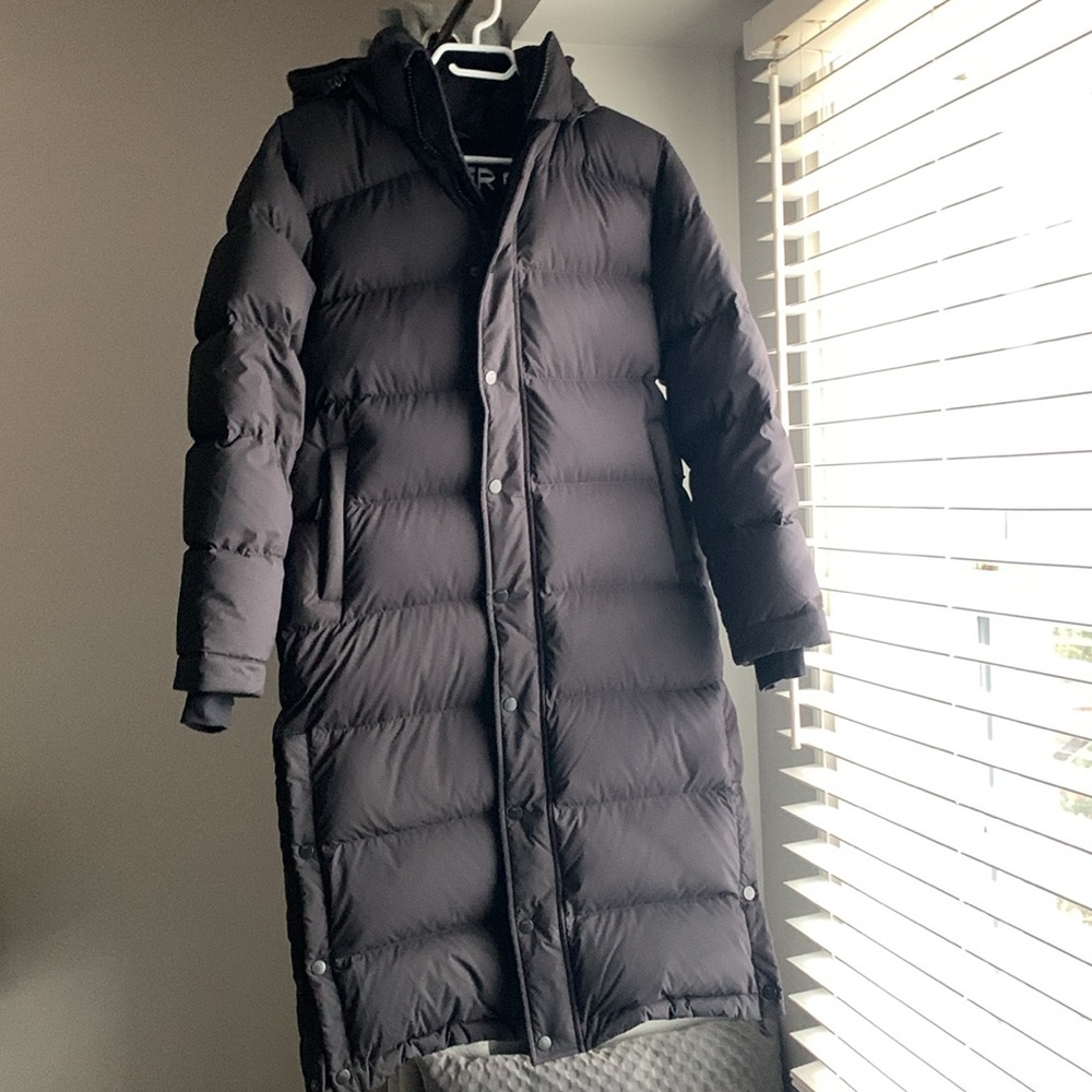 Tna Superpuff Long coat in black